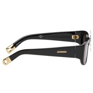 *SOLD* JACQUEMUS Black 'Les Lunettes Pilota' Sunglasses with Box, case, cloth